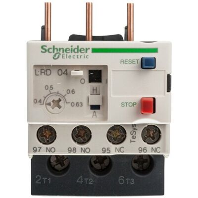 Schneider Electric LRD04 - Termiczny przekaźnik ochronny - Klasa 10A Schneider Electric LRD04 - Termiczny przekaźnik ochronny - Klasa 10A