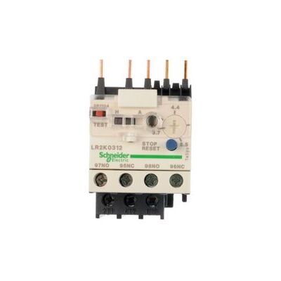 Schneider Electric LR2K0312 - Biały - 6A - Przekaźnik przeciążeniowy Schneider Electric LR2K0312 - Biały - 6A - Przekaźnik przeciążeniowy