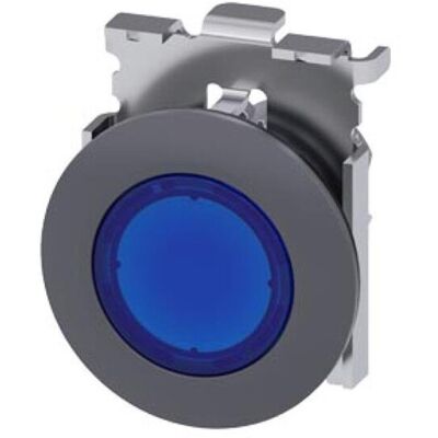 Siemens Przycisk podĺ›wietlany 30mm okrä…gĺ‚y metal matowy niebieski pierĺ›cieĺ„ pĺ‚aski z samopowrotem 3su1061-0jb50-0aa0 Siemens Przycisk podĺ›wietlany 30mm okrä…gĺ‚y metal matowy niebieski pierĺ›cieĺ„ pĺ‚aski z samopowrotem 3su1061-0jb50-0aa0