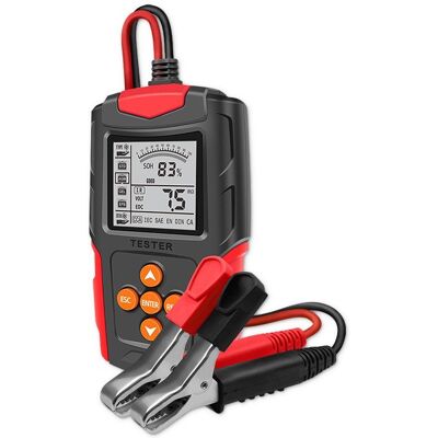 Qoltec Cyfrowy Tester Akumulatora Z Wyświetlaczem Lcd 12v 24v 3ah-200ah Qoltec Cyfrowy Tester Akumulatora Z Wyświetlaczem Lcd 12v 24v 3ah-200ah