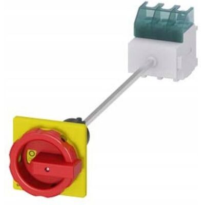 Wyłącznik Siemens 3LD2545-0TK53 - 63A, 3 piny, IP65 Wyłącznik Siemens 3LD2545-0TK53 - 63A, 3 piny, IP65