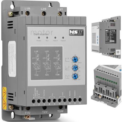 MSW Soft Starter 400V/100-240V 1,5kW 3A SRX03-X-3P3 MSW Soft Starter 400V/100-240V 1,5kW 3A SRX03-X-3P3
