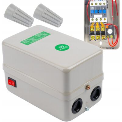 Powermat STYCZNIK DO KOMPRESORA OLEJOWEGO ŁĄCZNIK WYŁĄCZNIK PRZEKAŹNIK 13A 7.5kW Powermat STYCZNIK DO KOMPRESORA OLEJOWEGO ŁĄCZNIK WYŁĄCZNIK PRZEKAŹNIK 13A 7.5kW