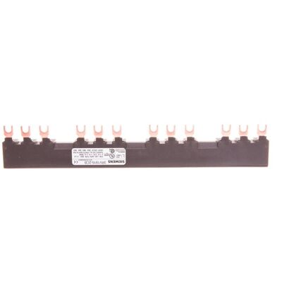 Blok rozdzielnicy Siemens - Rozstaw 55mm - 4 przełączniki - 3 fazy Blok rozdzielnicy Siemens - Rozstaw 55mm - 4 przełączniki - 3 fazy