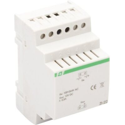 F&F Zasilacz impulsowy 100-265VAC/12VDC 30W 2,5A ZI-22 F&F Zasilacz impulsowy 100-265VAC/12VDC 30W 2,5A ZI-22