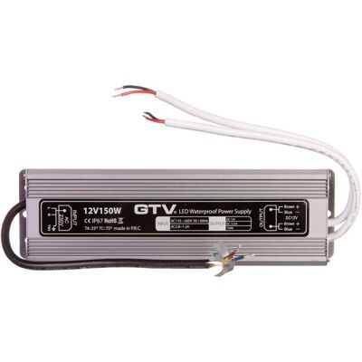 GTV Zasilacz LED wodoodporny 150W IP67 DC 12V LD-WZA150W-NW GTV Zasilacz LED wodoodporny 150W IP67 DC 12V LD-WZA150W-NW