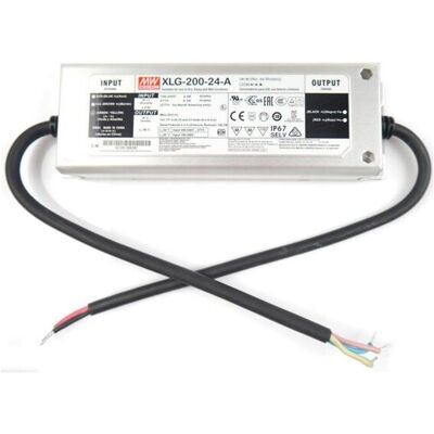 MEAN WELL Zasilacz meanwell 199,2w 24vdc 8,3a xlg-200-24a ip67 filtr pfc MEAN WELL Zasilacz meanwell 199,2w 24vdc 8,3a xlg-200-24a ip67 filtr pfc