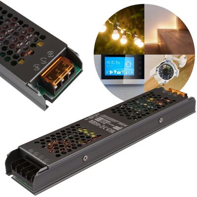 Ecolight Zasilacz Modułowy Led 360w 12v 30a Slim Ip20 238x50x24mm Ecolight Zasilacz Modułowy Led 360w 12v 30a Slim Ip20 238x50x24mm