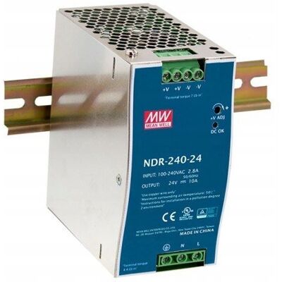 Inny producent Zasilacz Na Szynę Din 240w 24v 10a Inny producent Zasilacz Na Szynę Din 240w 24v 10a