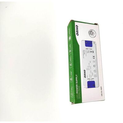 Orno Zasilacz Płaski Do Led 12vdc 30w, Ip20 / Or-Zl-1651 Orno Zasilacz Płaski Do Led 12vdc 30w, Ip20 / Or-Zl-1651