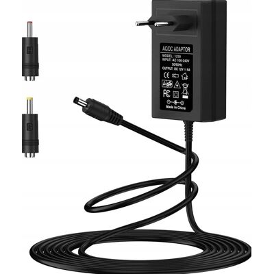 Inny producent ZASILACZ SIECIOWY 12V 5A 60W ADAPTER PRĄDOWY UNIWERSALNY WIELE URZĄDZEŃ Inny producent ZASILACZ SIECIOWY 12V 5A 60W ADAPTER PRĄDOWY UNIWERSALNY WIELE URZĄDZEŃ