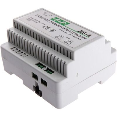 F&F Zasilacz stabilizowany 230VAC/24VDC 12W 0,5A ZS-4 F&F Zasilacz stabilizowany 230VAC/24VDC 12W 0,5A ZS-4