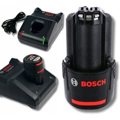 ZESTAW akumulator BOSCH bateria 3Ah 12V + ładowarka zasilacz - 30minutowa ZESTAW akumulator BOSCH bateria 3Ah 12V + ładowarka zasilacz - 30minutowa