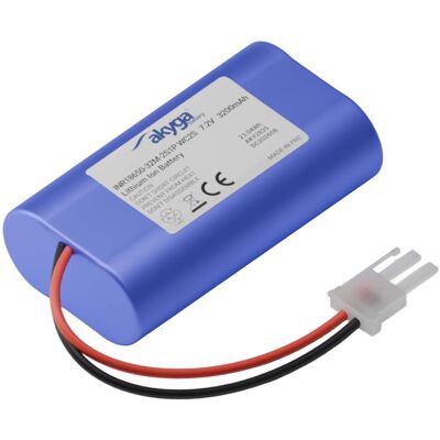 Pakiet Akumulatorów Li-Ion Inr18650 2s1p Akyga Aky2835 7.2v / 3200mah Z Zabezpieczeniem Pakiet Akumulatorów Li-Ion Inr18650 2s1p Akyga Aky2835 7.2v / 3200mah Z Zabezpieczeniem