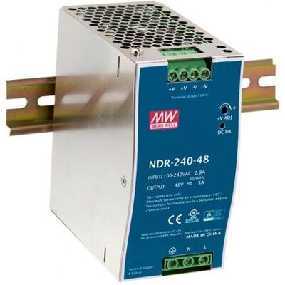 MEAN WELL Zasilacz Ndr-240-48 MEAN WELL Zasilacz Ndr-240-48