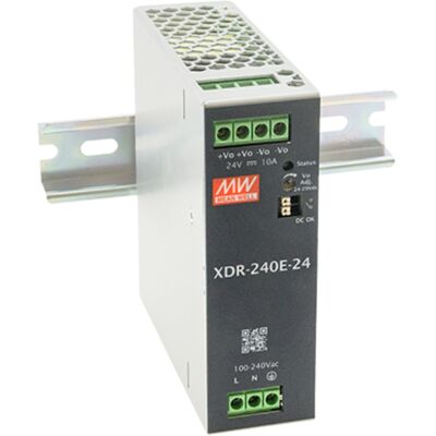 MEAN WELL Zasilacz Xdr-240e-24 240w, 24v Dc, 10a MEAN WELL Zasilacz Xdr-240e-24 240w, 24v Dc, 10a