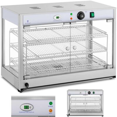 Inny producent Witryna Grzewcza Podgrzewana Do Prezentacji Żywności 3 Półki 25-85c 1200w Inny producent Witryna Grzewcza Podgrzewana Do Prezentacji Żywności 3 Półki 25-85c 1200w