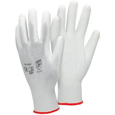ECD Germany 4 pary rękawic roboczych z powłoką PU, rozmiar 9-L, oddychające, antypoślizgowe, wytrzymałe, rękawice dla mechaników rękawice montażowe rękawice och.. ECD Germany 4 pary rękawic roboczych z powłoką PU, rozmiar 9-L, oddychające, antypoślizgowe, wytrzymałe, rękawice dla mechaników rękawice montażowe rękawice och..