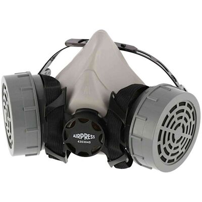 Airpress Profesjonalna Maska Przeciwpyłowa z 2 Filtrami 4303045 Airpress Profesjonalna Maska Przeciwpyłowa z 2 Filtrami 4303045
