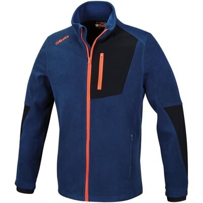 Bluza 7657B z grubego polaru granatowa zapinana na zamek, roz. XL Beta Bluza 7657B z grubego polaru granatowa zapinana na zamek, roz. XL Beta