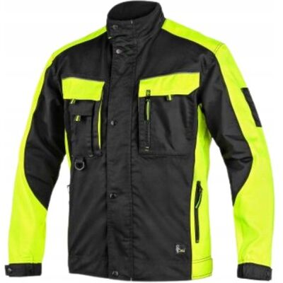 Canis Bluza robocza CXS SIRIUS Brighton czarno-żółta 46 Canis Bluza robocza CXS SIRIUS Brighton czarno-żółta 46