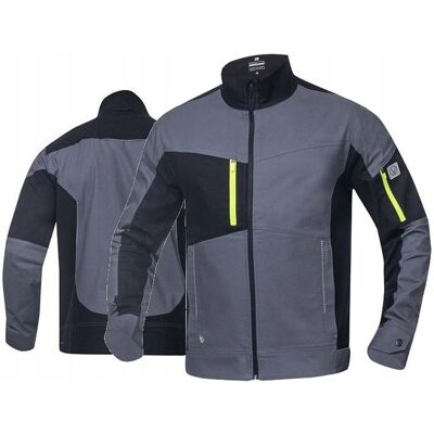 Bluza robocza czarny jasnoszary slim BHP Ardon 4Xstretch H6094, r. 2XL * Bluza robocza czarny jasnoszary slim BHP Ardon 4Xstretch H6094, r. 2XL *