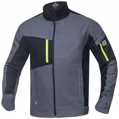 Bluza robocza czarny jasnoszary slim BHP Ardon 4Xstretch H6094, r. L * Bluza robocza czarny jasnoszary slim BHP Ardon 4Xstretch H6094, r. L *