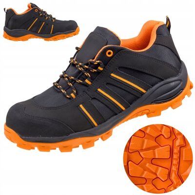 Inny producent Buty męskie PÓŁBUTY ROBOCZE bez PODNOSKA Lekkie Głęboki Bieżnik GUMA r. 43 Inny producent Buty męskie PÓŁBUTY ROBOCZE bez PODNOSKA Lekkie Głęboki Bieżnik GUMA r. 43