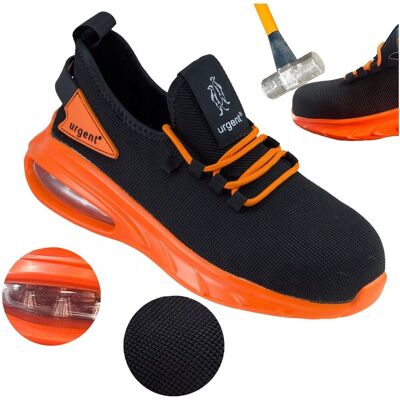 Urgent Buty półbuty ROBOCZE SPORTOWE męskie adidasy z PODNOSKIEM na LATO r. 45 Urgent Buty półbuty ROBOCZE SPORTOWE męskie adidasy z PODNOSKIEM na LATO r. 45
