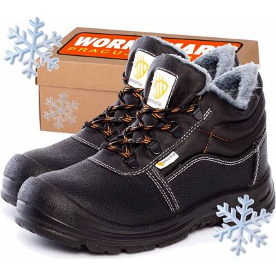 Buty robocze 44 skórzane ocieplane TRZEWIKI BEZPIECZNE WINTER SOLID S1 SRC PROCERA Buty robocze 44 skórzane ocieplane TRZEWIKI BEZPIECZNE WINTER SOLID S1 SRC PROCERA