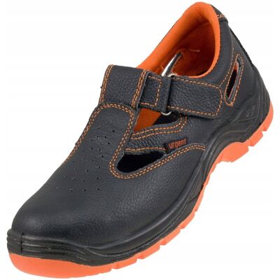 Buty robocze LEKKIE SANDAŁY męskie z METALOWYM NOSKIEM BHP URGENT r. 46 Buty robocze LEKKIE SANDAŁY męskie z METALOWYM NOSKIEM BHP URGENT r. 46