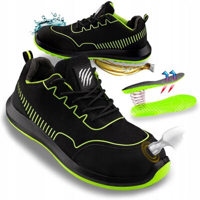 inna (Inny) BUTY ROBOCZE MĘSKIE PÓŁBUTY SPORTOWE ODDYCHAJĄCE Z NOSKIEM S1 BHP wodofobow inna (Inny) BUTY ROBOCZE MĘSKIE PÓŁBUTY SPORTOWE ODDYCHAJĄCE Z NOSKIEM S1 BHP wodofobow