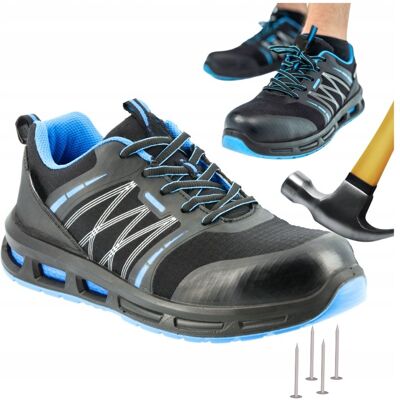 Inny producent Buty robocze męskie Półbuty Sportowe z Kompozytowym Noskiem Antyprzebiciowe Inny producent Buty robocze męskie Półbuty Sportowe z Kompozytowym Noskiem Antyprzebiciowe