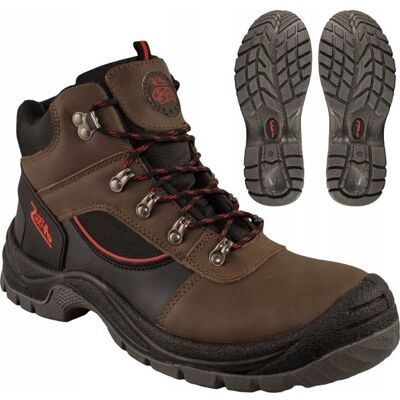 ART Buty Robocze Męskie Trzewiki Robocze Skórzane Z Metalowym Noskiem Bhp S1 47 ART Buty Robocze Męskie Trzewiki Robocze Skórzane Z Metalowym Noskiem Bhp S1 47