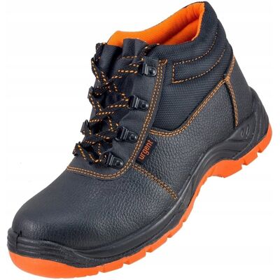 Buty robocze męskie TRZEWIKI SKÓRZANE ochronne BEZ NOSKA BHP URGENT r. 44 Buty robocze męskie TRZEWIKI SKÓRZANE ochronne BEZ NOSKA BHP URGENT r. 44