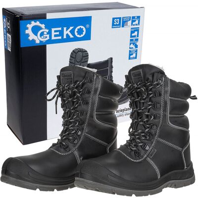 Geko Buty Robocze Ochronne Ocieplane Skórzane S-3 E Fo Src G90562 Rozmiar 43 Geko Buty Robocze Ochronne Ocieplane Skórzane S-3 E Fo Src G90562 Rozmiar 43
