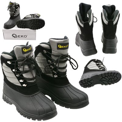 Buty Robocze Ochronne Ocieplane Śniegowce Geko G90544 Rozmiar 40 Wysokie Buty Robocze Ochronne Ocieplane Śniegowce Geko G90544 Rozmiar 40 Wysokie