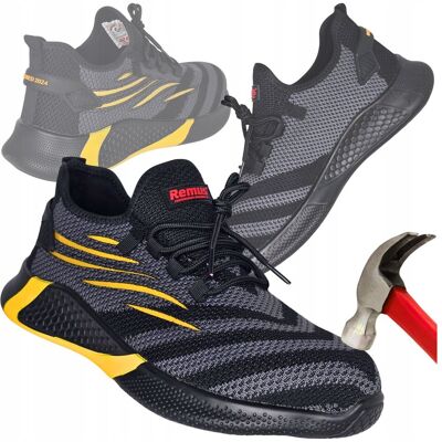 Remus Buty robocze S1 Półbuty Sportowe ochronne Oddychające z Noskiem Lekkie 37 Remus Buty robocze S1 Półbuty Sportowe ochronne Oddychające z Noskiem Lekkie 37