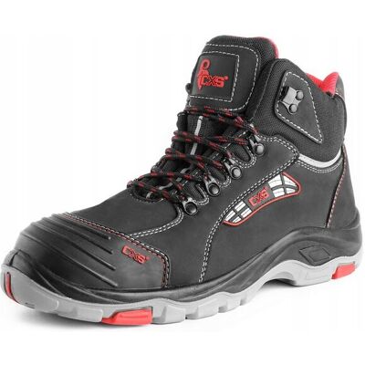 Buty robocze trzewiki CXS ROCK DIORIT S3 czarno-czerwone 46 Buty robocze trzewiki CXS ROCK DIORIT S3 czarno-czerwone 46
