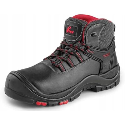 Buty robocze trzewiki CXS ROCK Granite S3 czarno-czerwone 43 Buty robocze trzewiki CXS ROCK Granite S3 czarno-czerwone 43
