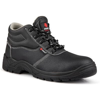 KPS Buty robocze trzewiki ochronne, Proof Stark, S1P SRC, skóra lico, czarny, 42 KPS Buty robocze trzewiki ochronne, Proof Stark, S1P SRC, skóra lico, czarny, 42