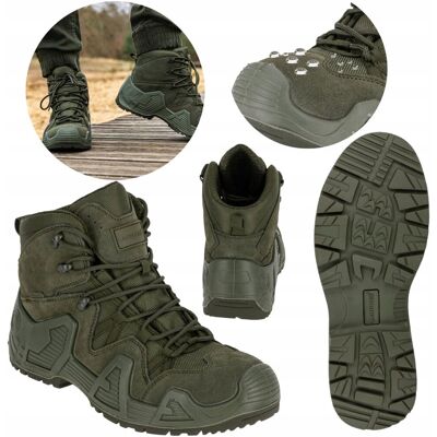 LAHTI PRO Buty robocze trzewiki trekkingowe zamszowe oxford oliwkowe rozmiar 42 LAHTI LAHTI PRO Buty robocze trzewiki trekkingowe zamszowe oxford oliwkowe rozmiar 42 LAHTI