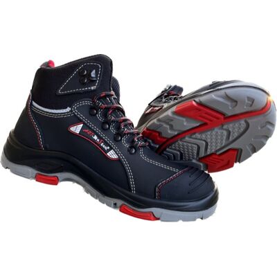 Buty robocze wodoodporne bez podnoska trzewik ochronny, wykonany ze skóry nubukowej z elementami odblaskowymi - 46 ARTMAS BTNRED O1 46 5907791440662 Buty robocze wodoodporne bez podnoska trzewik ochronny, wykonany ze skóry nubukowej z elementami odblaskowymi - 46 ARTMAS BTNRED O1 46 5907791440662