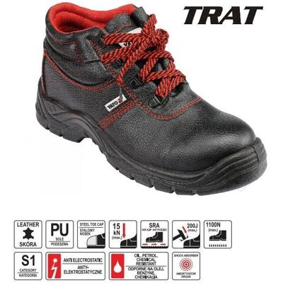 Toya Buty robocze YATO trat s1, rozmiar 42 Toya Buty robocze YATO trat s1, rozmiar 42