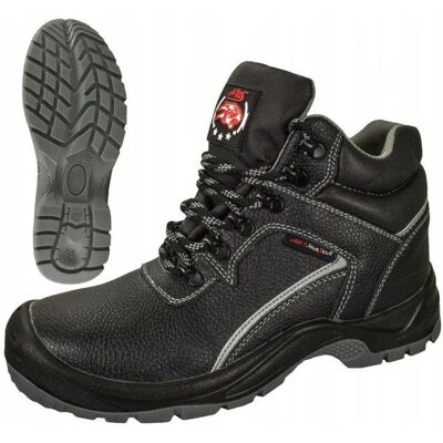 ART Buty robocze z noskiem Trzewiki Wygodne Skórzane Mocne S1 BHP 47 ART Buty robocze z noskiem Trzewiki Wygodne Skórzane Mocne S1 BHP 47