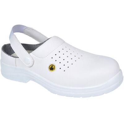 Portwest Buty Sabot Compositelite ESD SB AE Biały 45 Portwest Buty Sabot Compositelite ESD SB AE Biały 45