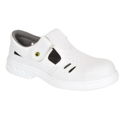 Portwest Buty Sandał Steelite ESD Ebro S1 klasa 3 Biały 45 Portwest Buty Sandał Steelite ESD Ebro S1 klasa 3 Biały 45