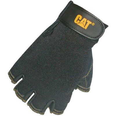 Caterpillar CAT rekawice half finger reversed pigskin grain l Caterpillar CAT rekawice half finger reversed pigskin grain l
