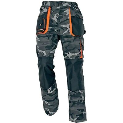Cerva Emerton Camouflage Mocne Spodnie Robocze Ochronne do Pasa Roz. 60* Cerva Emerton Camouflage Mocne Spodnie Robocze Ochronne do Pasa Roz. 60*