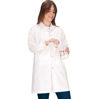 M&C Fartuch Laboratoryjny Damski Na Napy Roz. M M&C Fartuch Laboratoryjny Damski Na Napy Roz. M